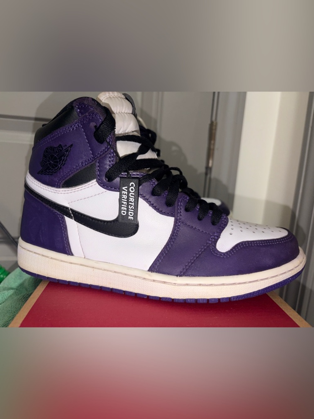 Nike Air Jordan 1 High OG White Black Purple